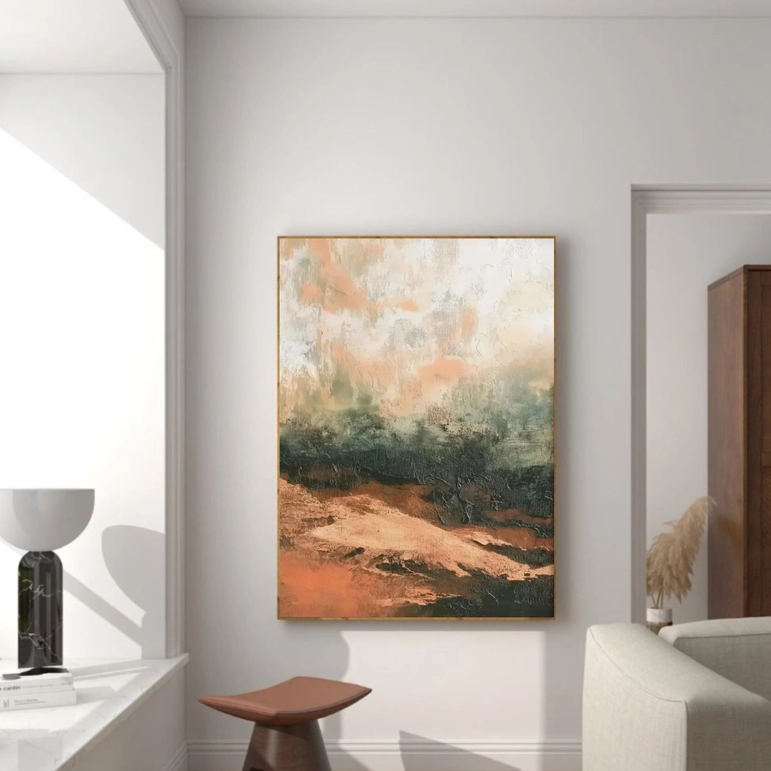 Abstract Canvas Wall Art #AP320