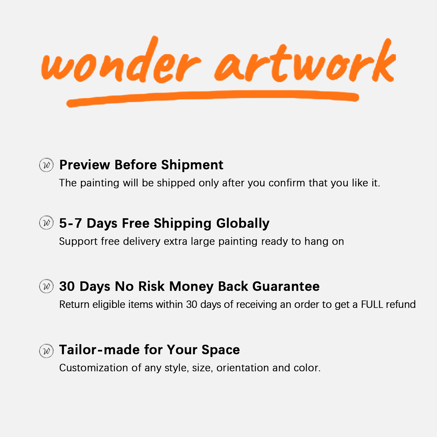 Colorful Abstract Canvas Wall Art #AP318