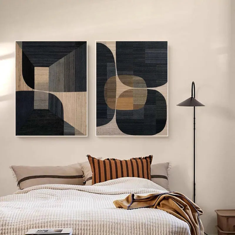 Wabi Sabi Canvas Art Set of 2 #WS018