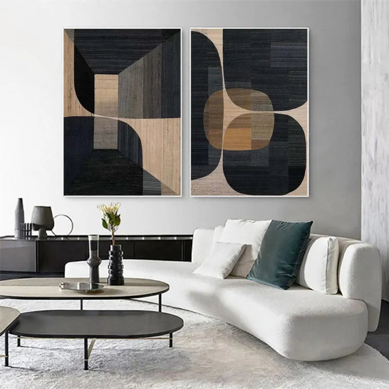 Wabi Sabi Canvas Art Set of 2 #WS018