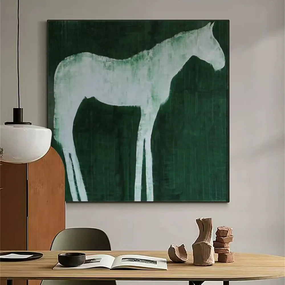 Animal Textured Canvas Art Painting #AC031