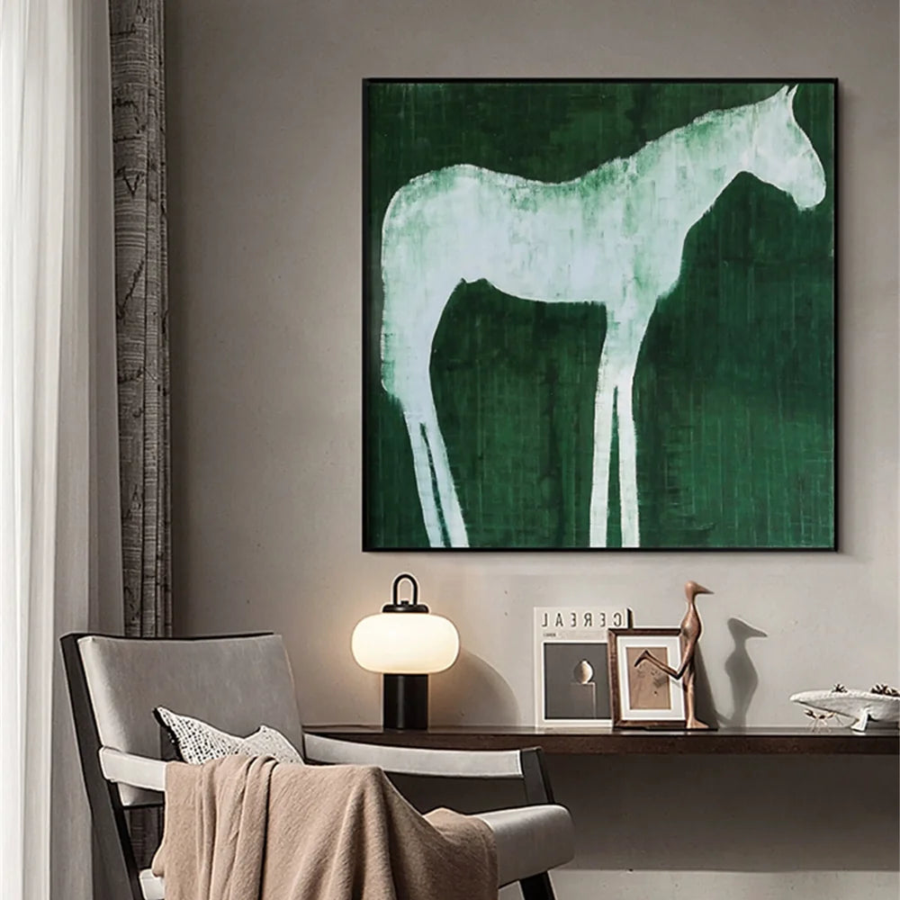 Animal Textured Canvas Art Painting #AC031