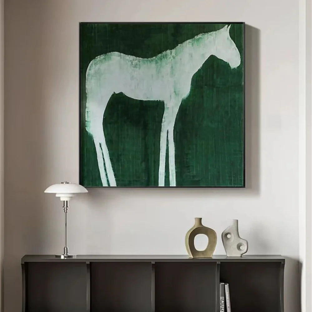 Animal Textured Canvas Art Painting #AC031