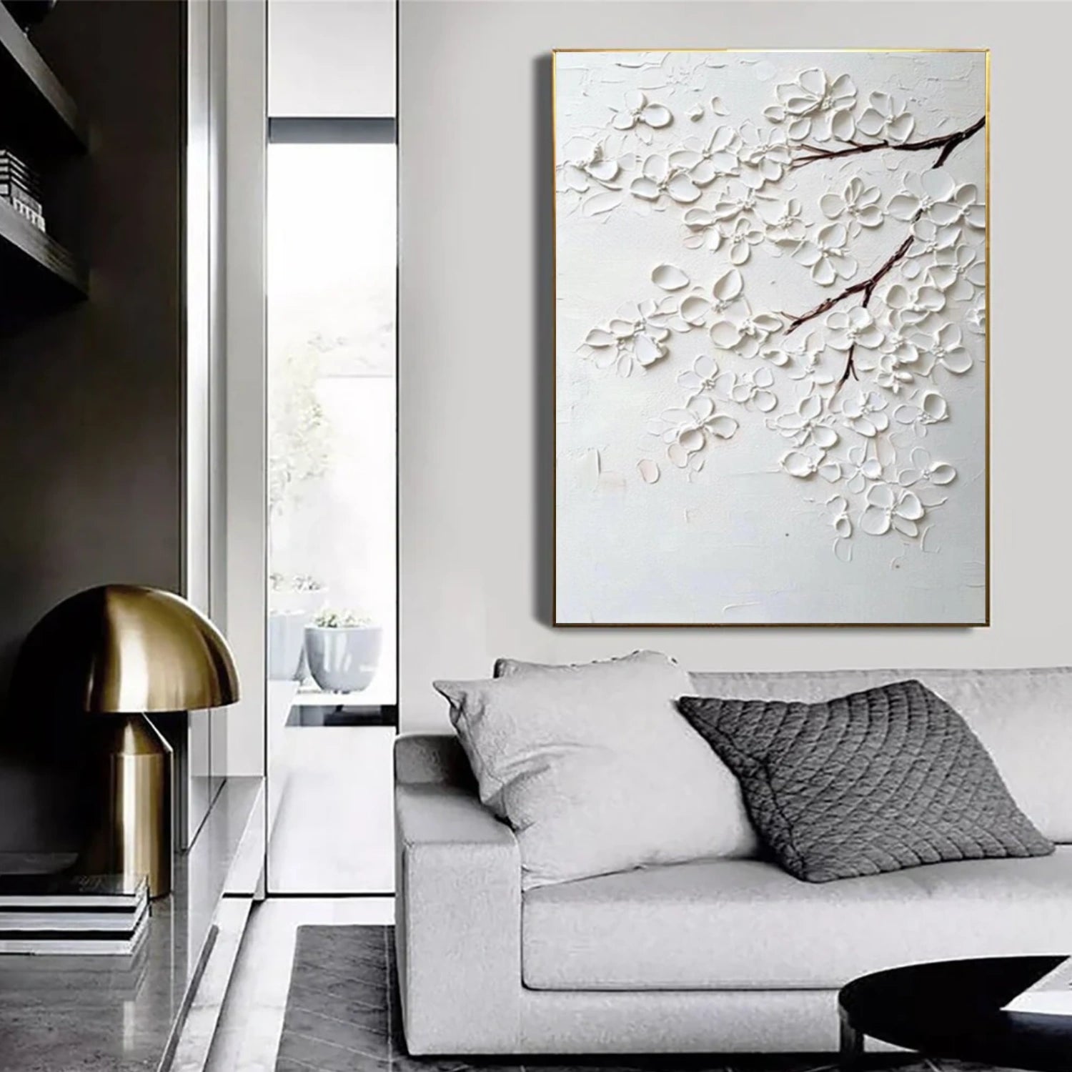 Tree Abstract Textured Wall Art #TP096