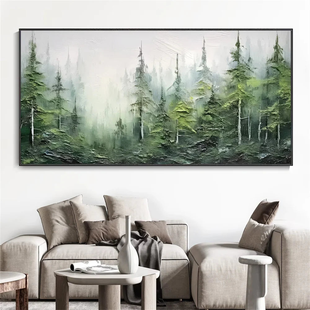 Tree Textured Painting Canvas #TP025