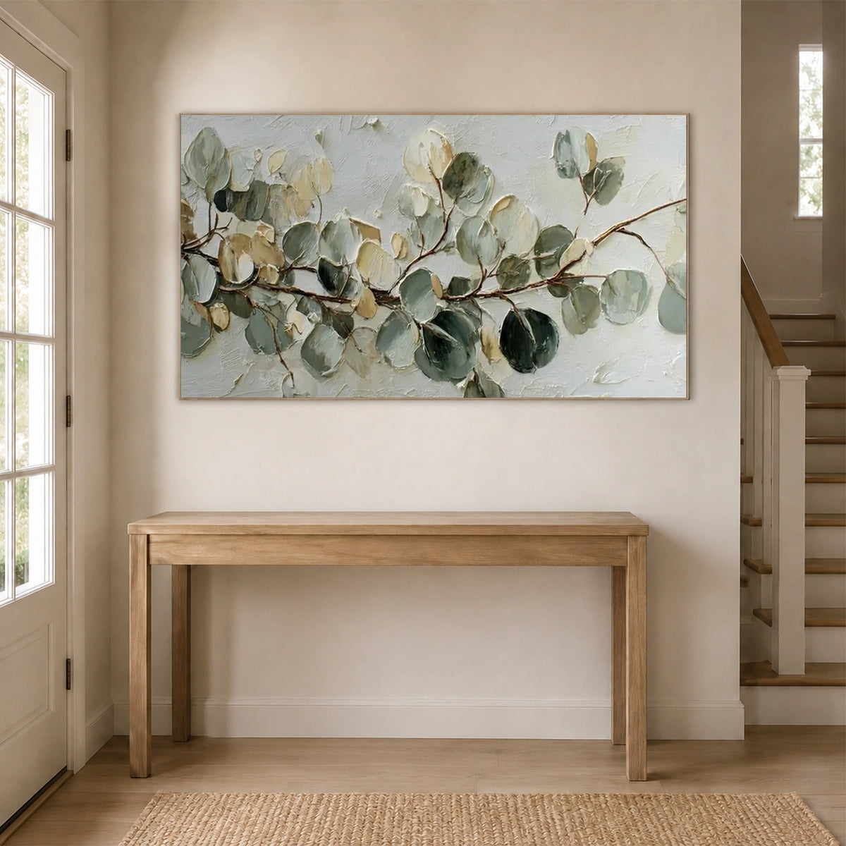 Tree Abstract Textured Wall Art #TP125