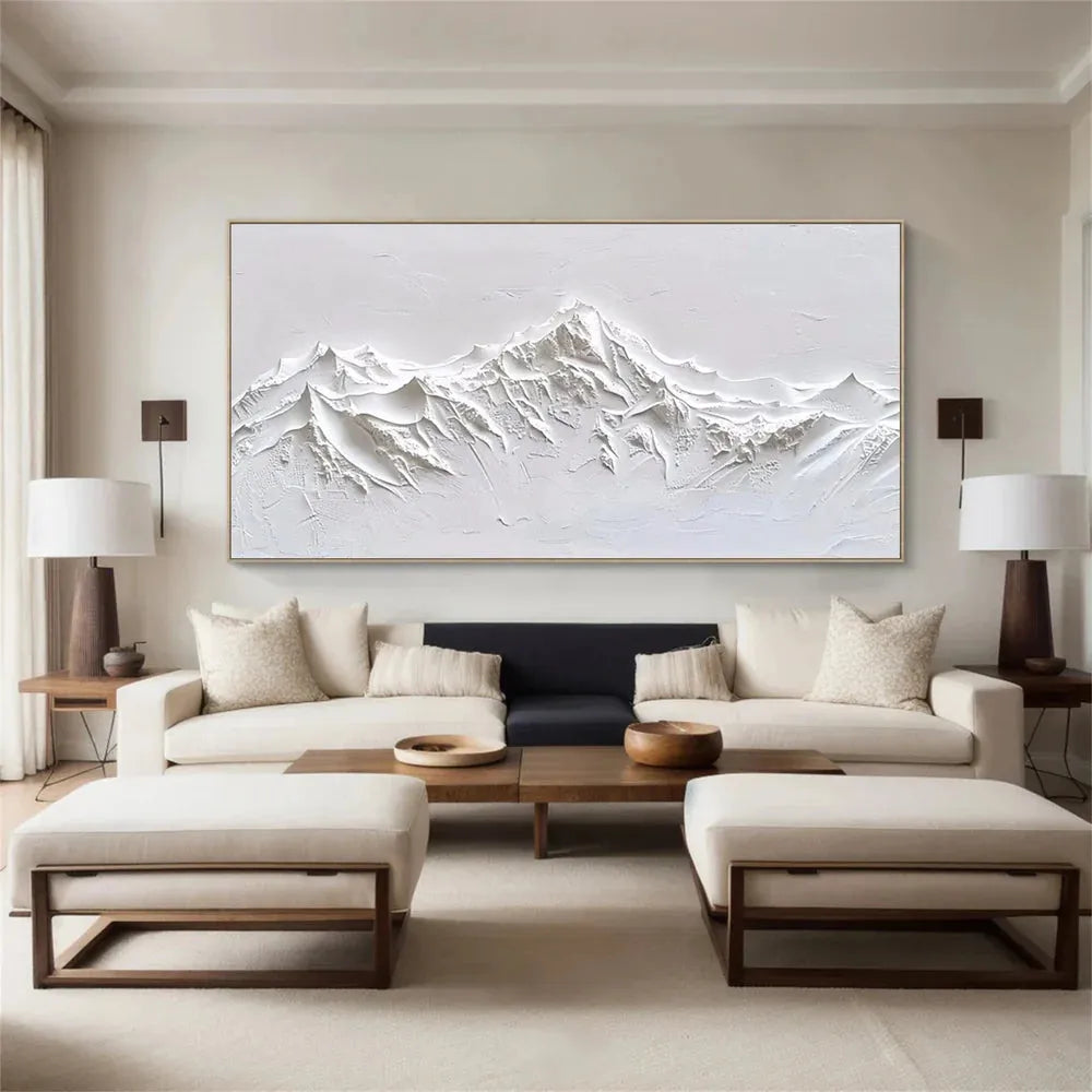 Mountain Textured Canvas Art #MO001
