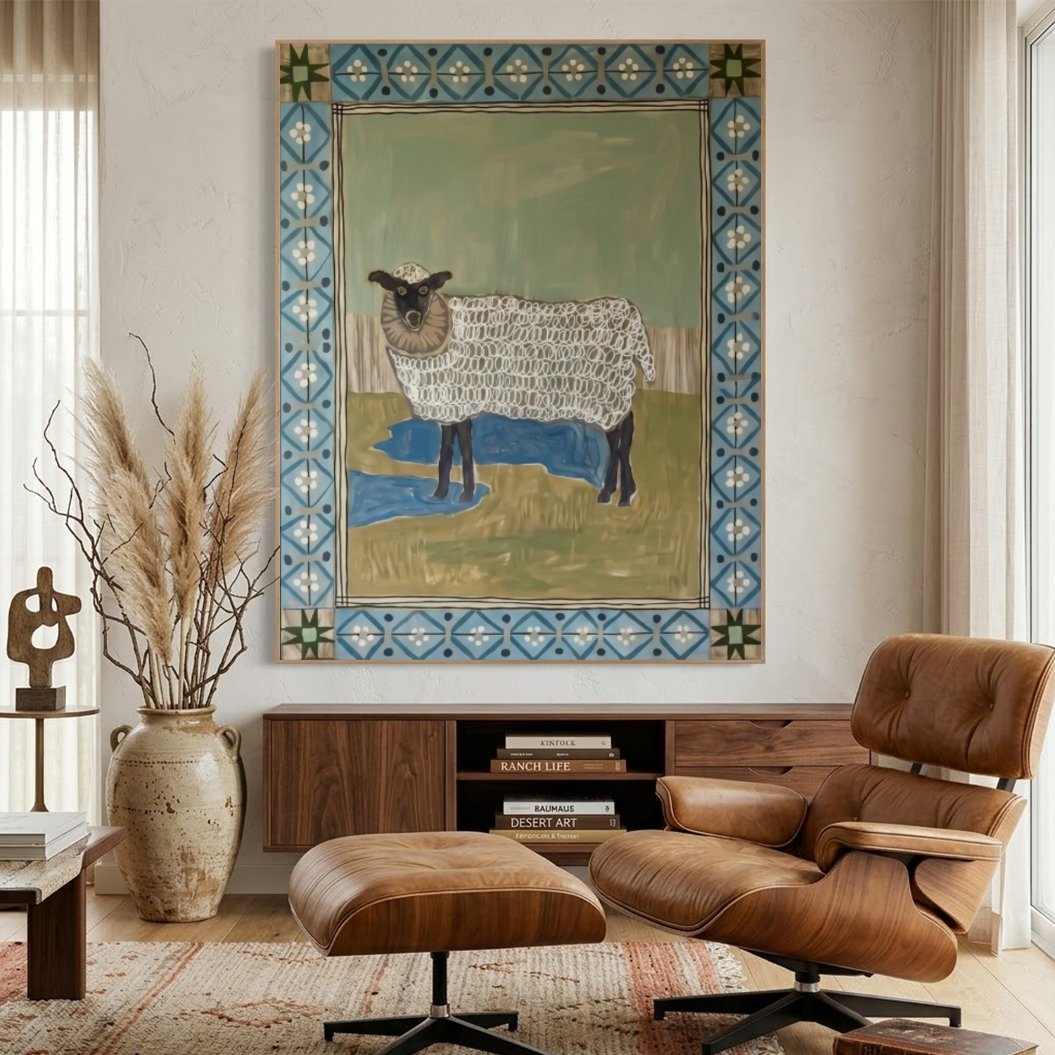 Vintage Americana Art #VT044