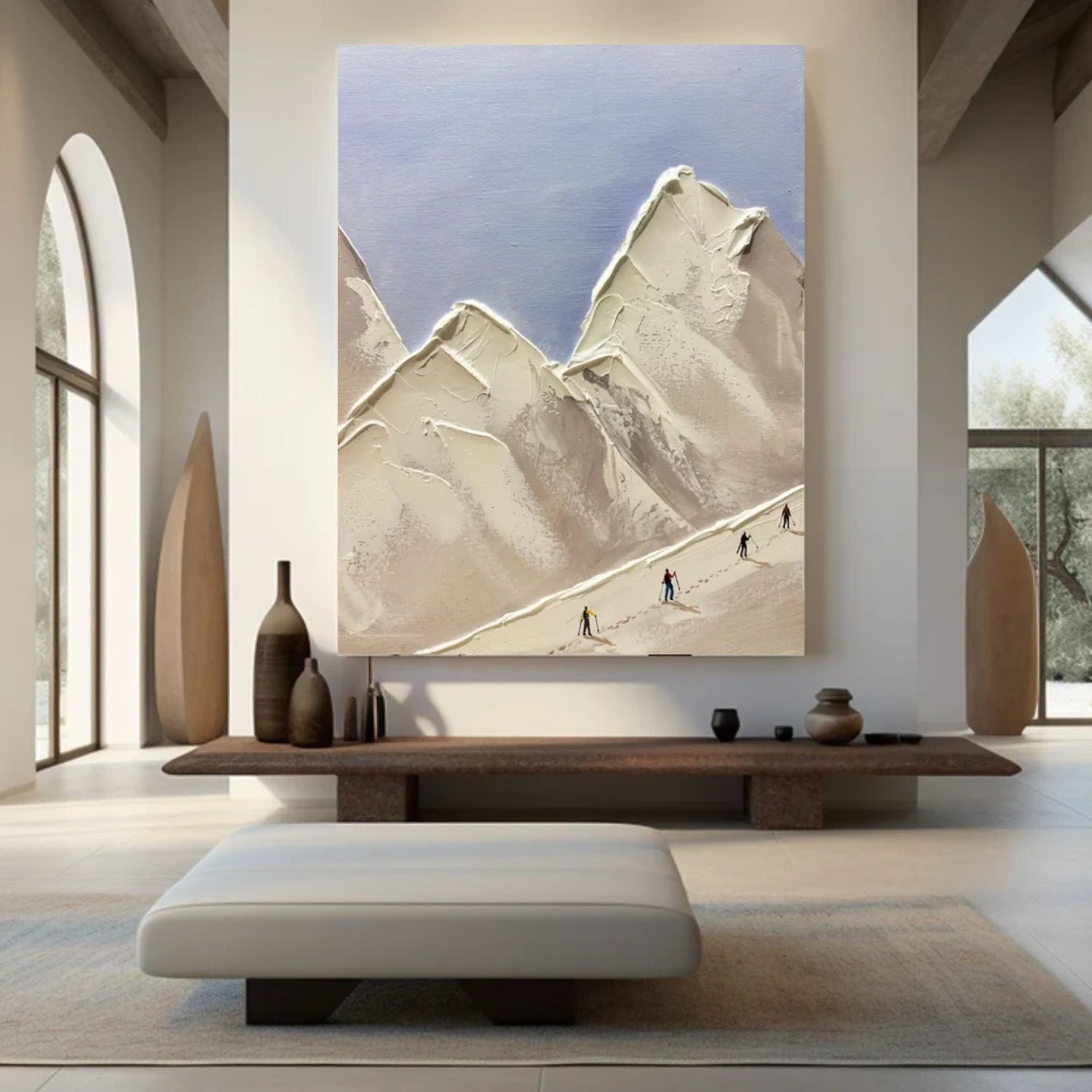 Climbing Sport Textured Wall Art #MS074