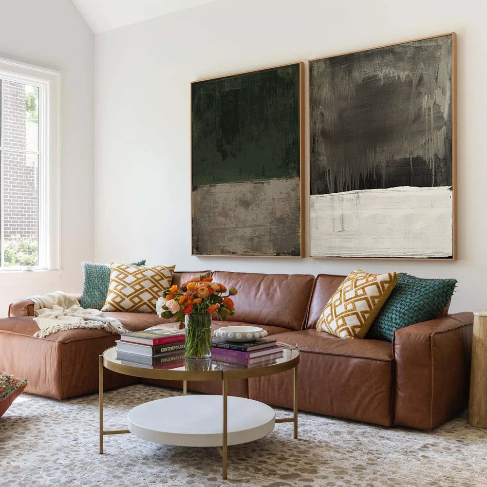 Abstract Painting Canvas Set of 2 #AP202