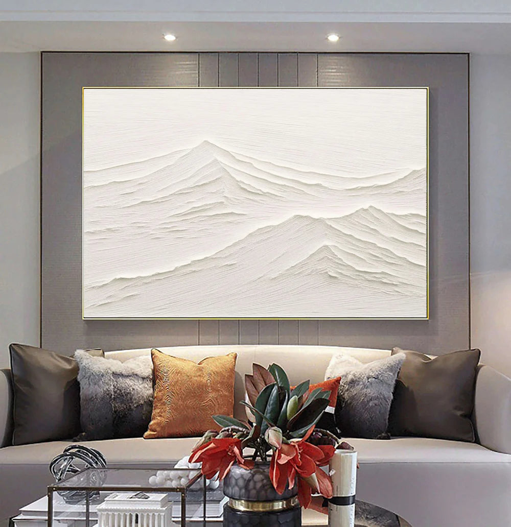 Mountain Textured Canvas Art #MO014
