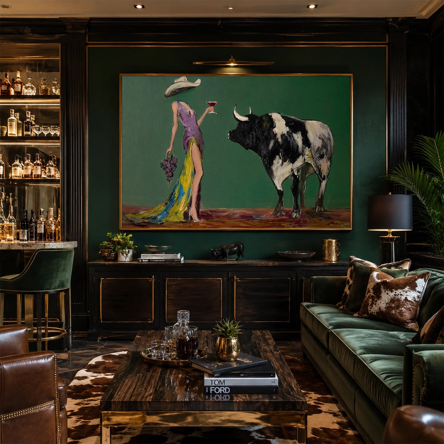 American Western Cowboy Art #VT237