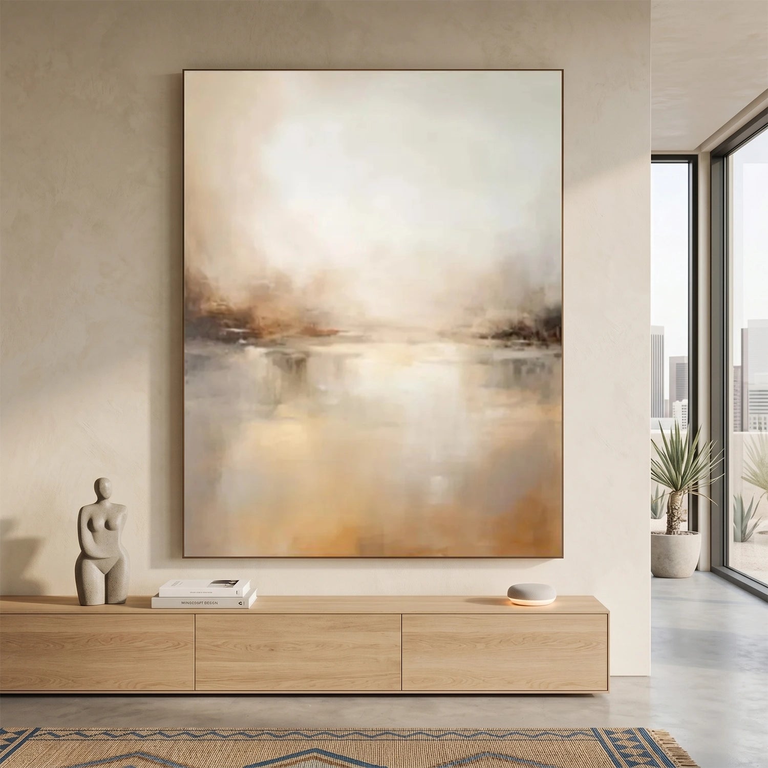 Abstract Canvas Wall Art #AP385