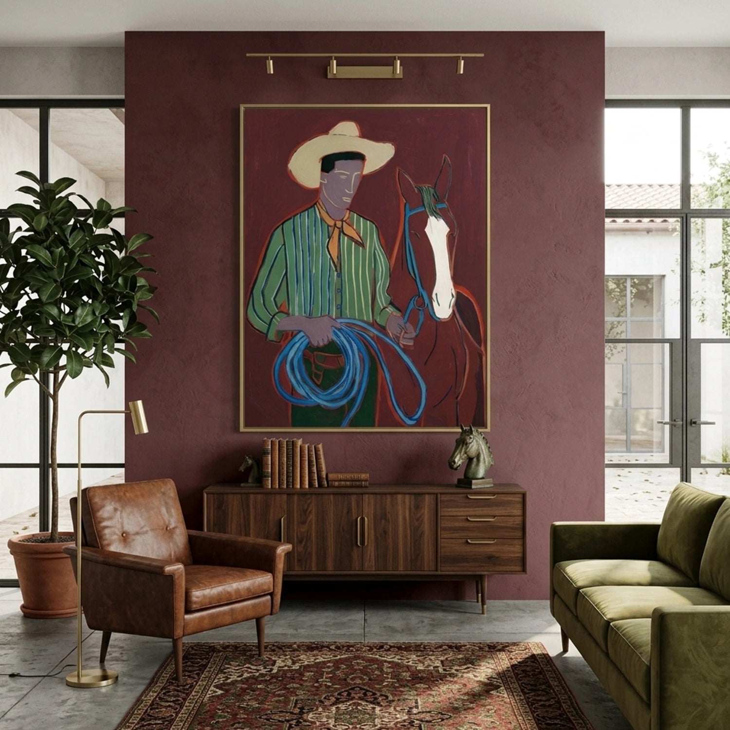 Vintage Americana Art #VT051