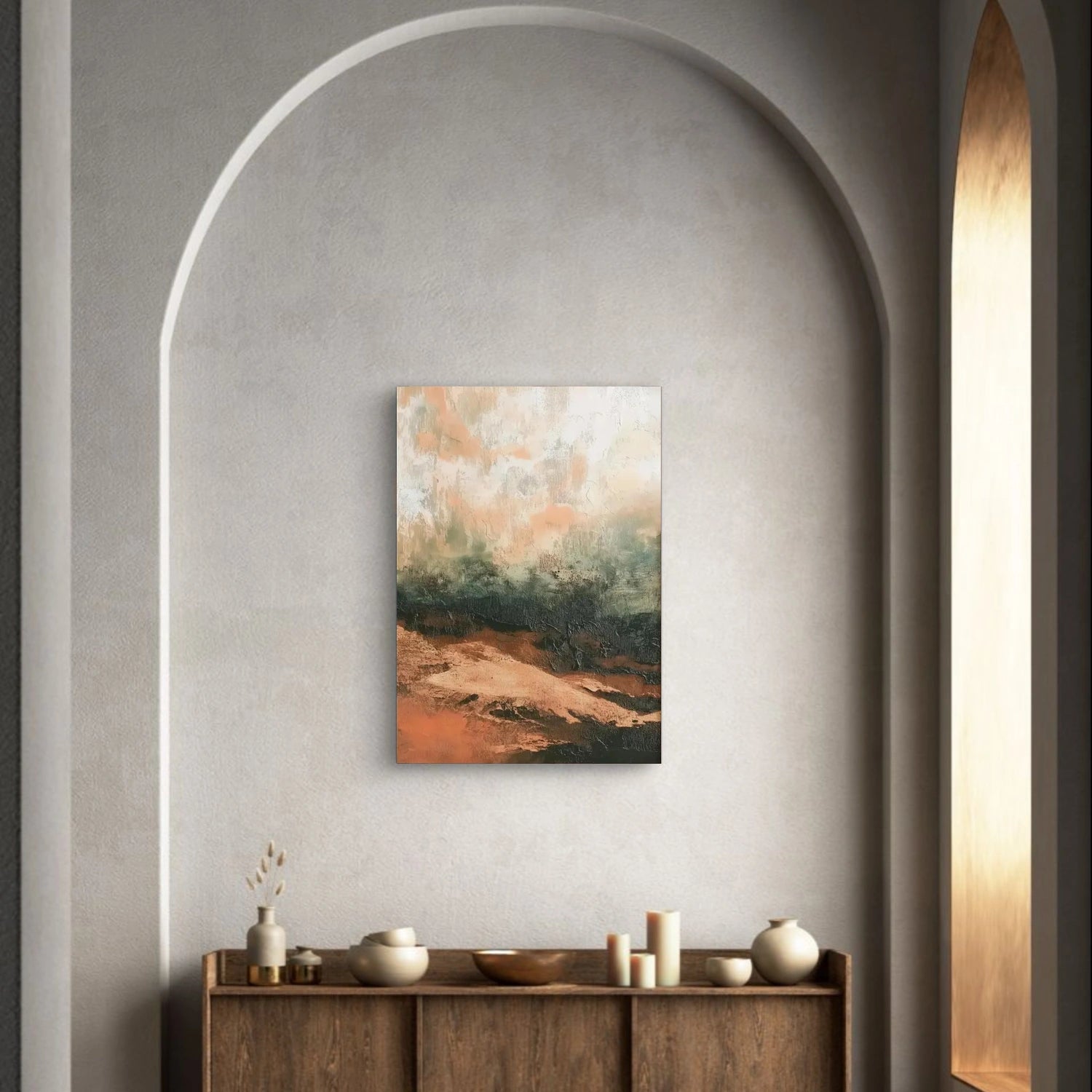 Abstract Canvas Wall Art #AP320