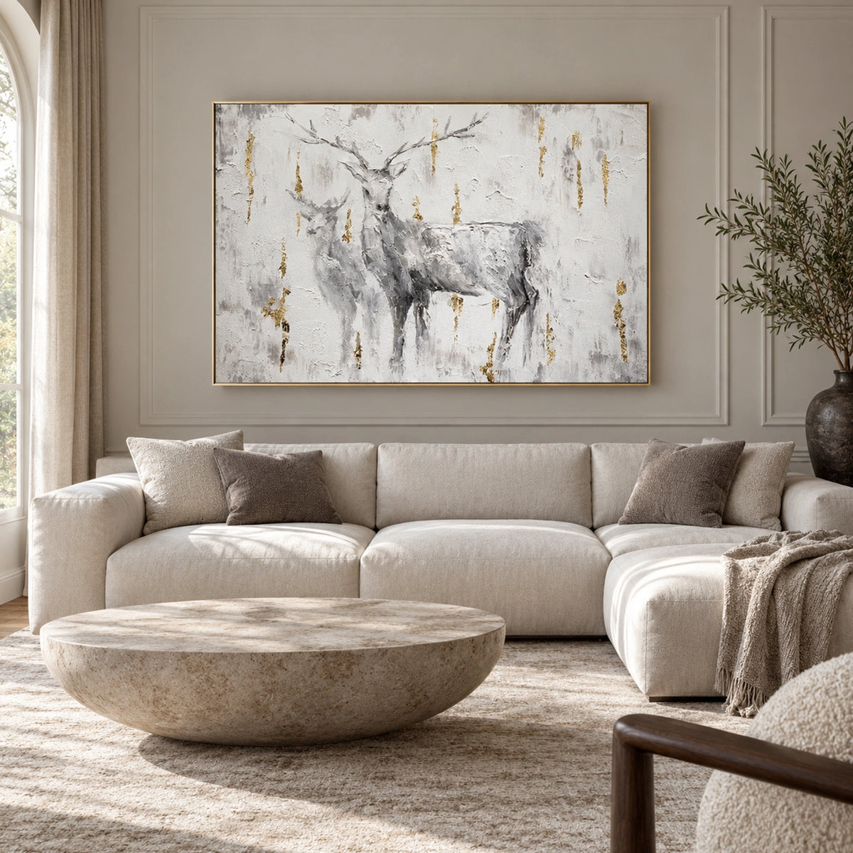 Abstract Animal Textured Wall Art #AC160