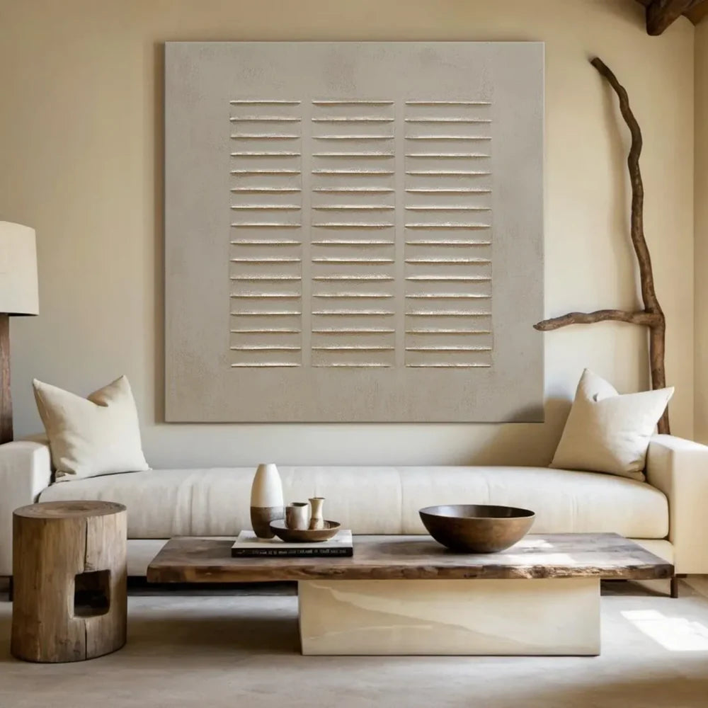 Wabi Sabi Texture Canvas Art #WS028