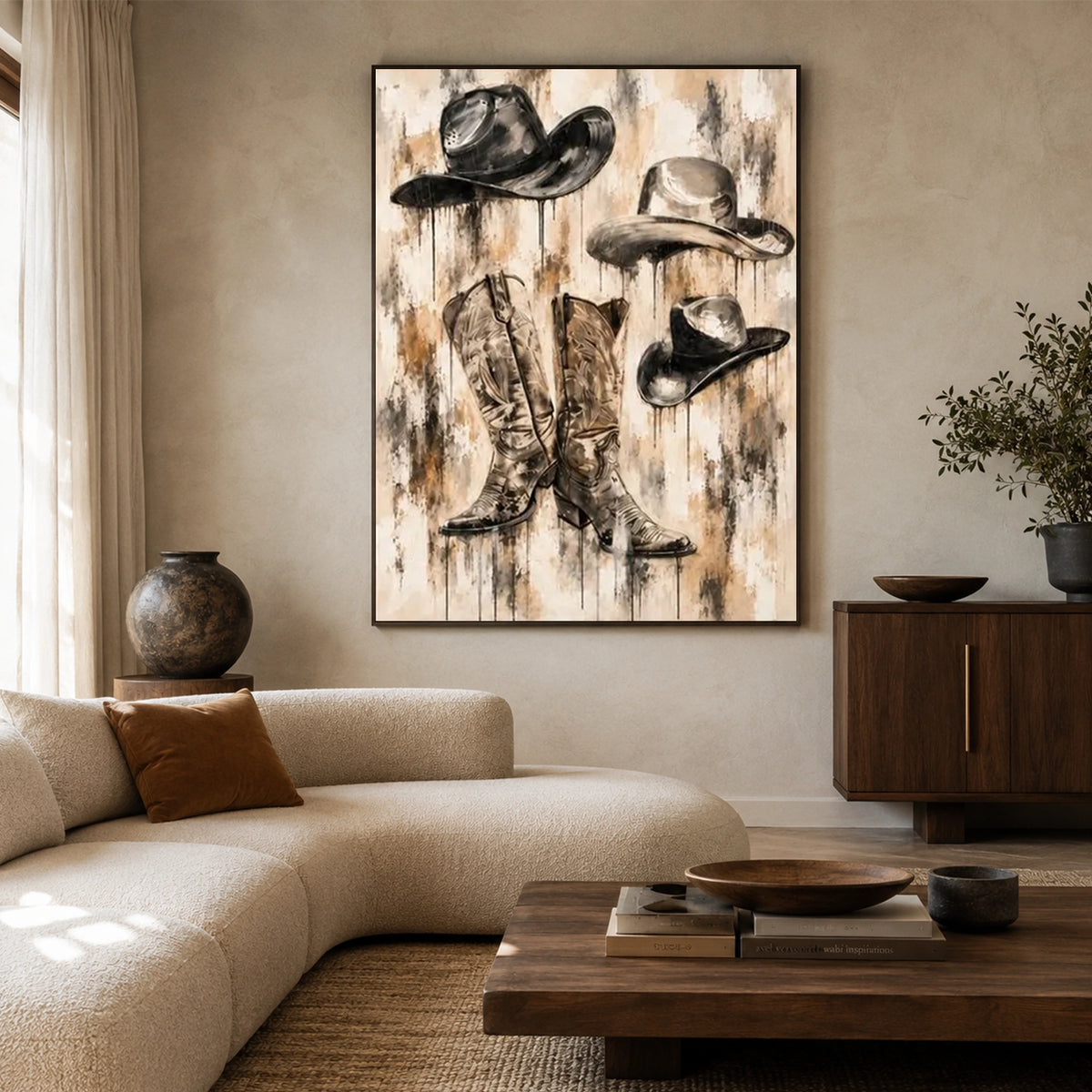 American Western Cowboy Art #VT274