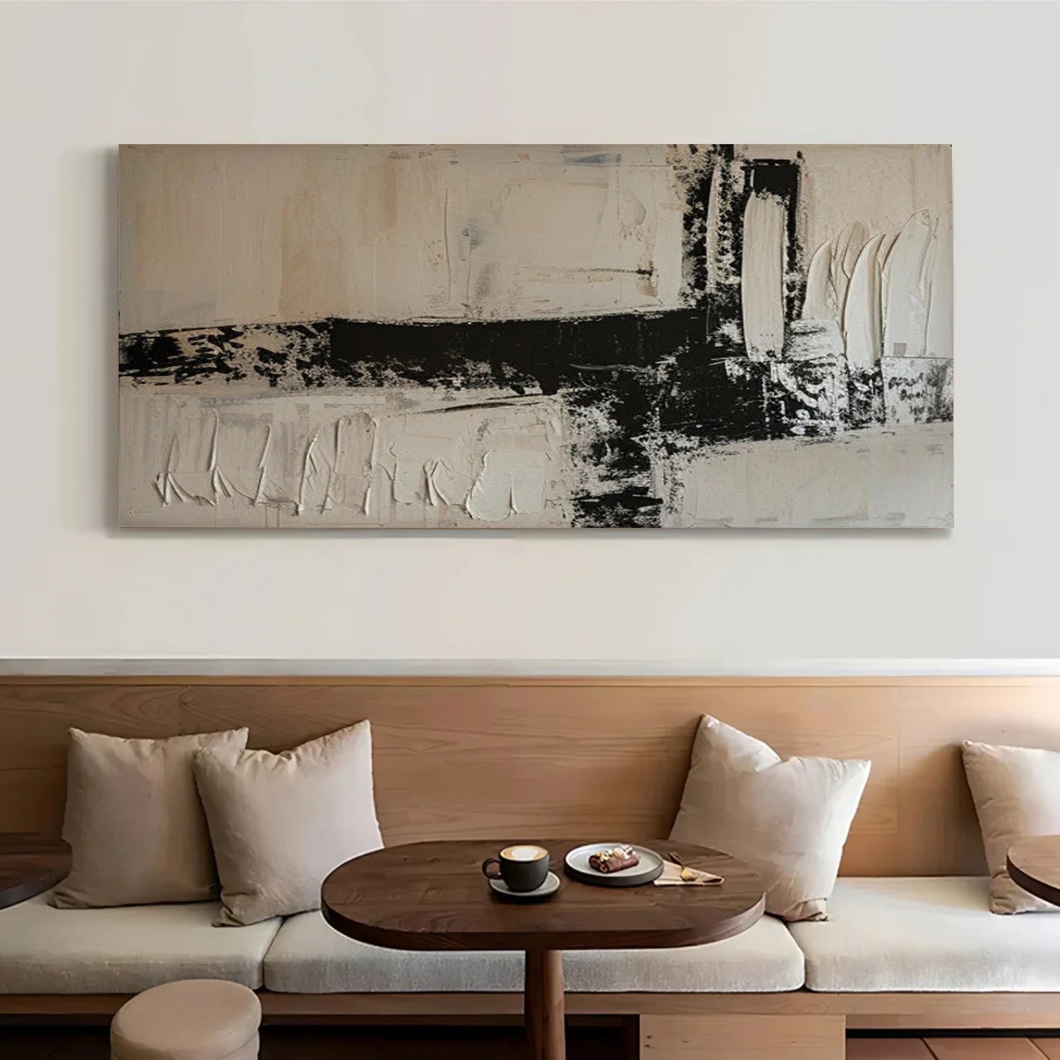 Wabi Sabi Textured Canvas Art #WS132