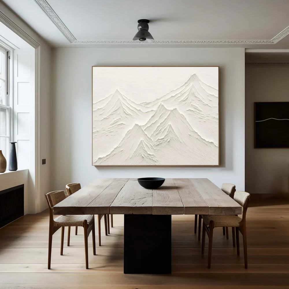 Mountain Textured Canvas Art #MO016