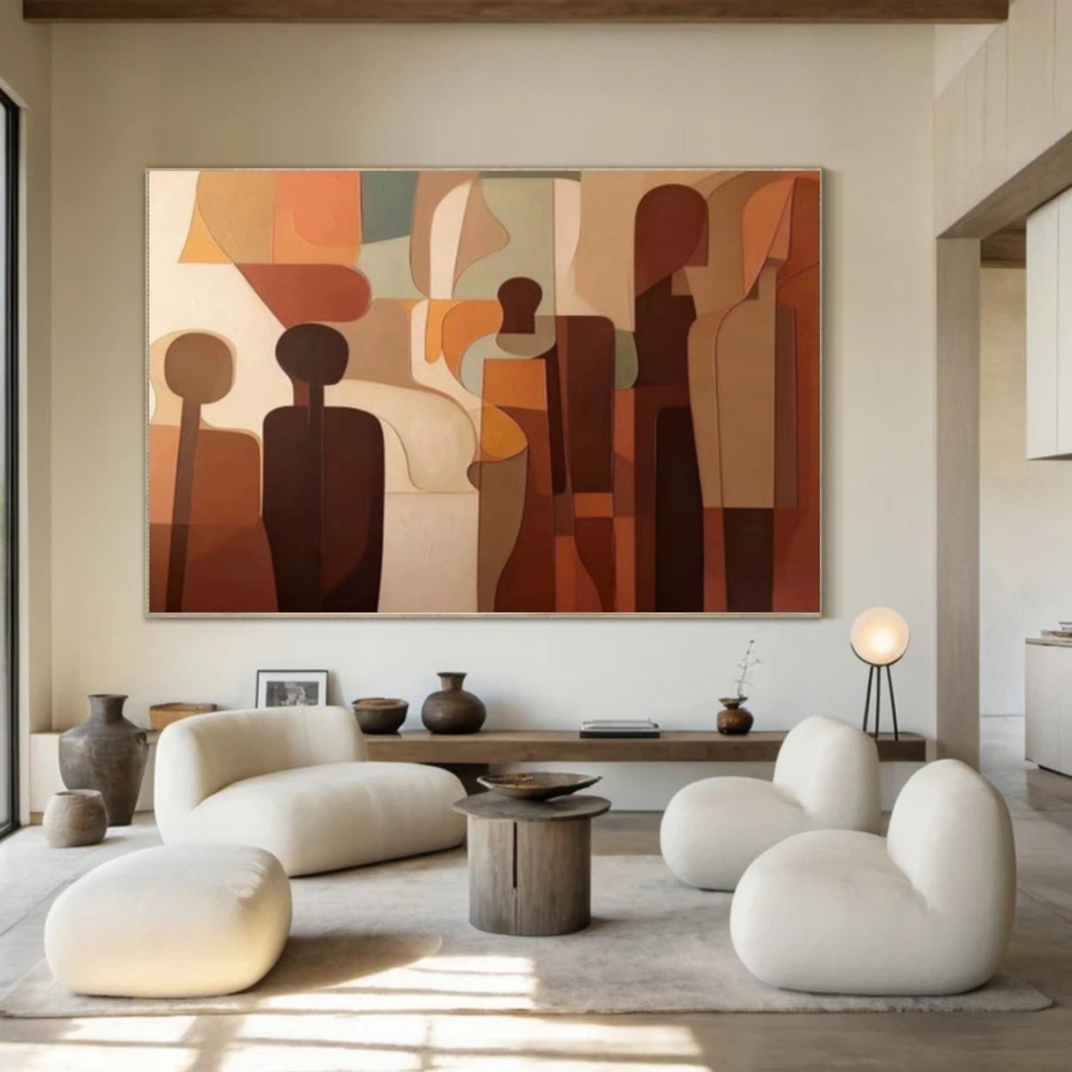 Abstract Textured Wall Art #AT145