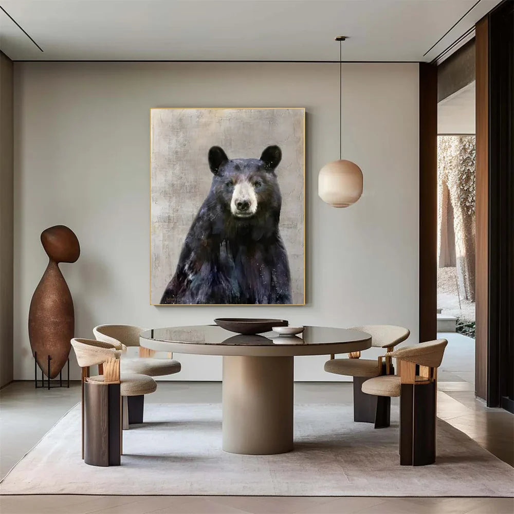 Animal Canvas Art Painting #AC001