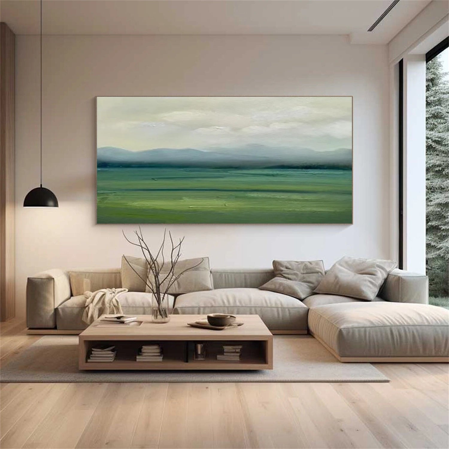 Abstract Canvas Wall Art #AP279