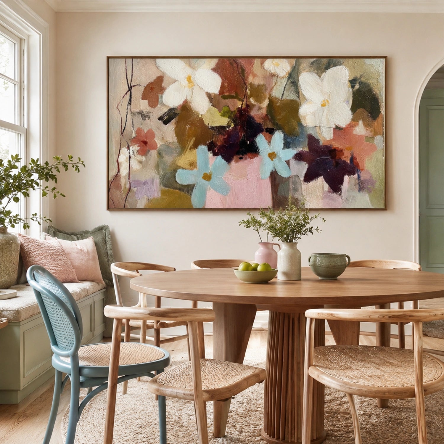 Flower Abstract Wall Art #FP205
