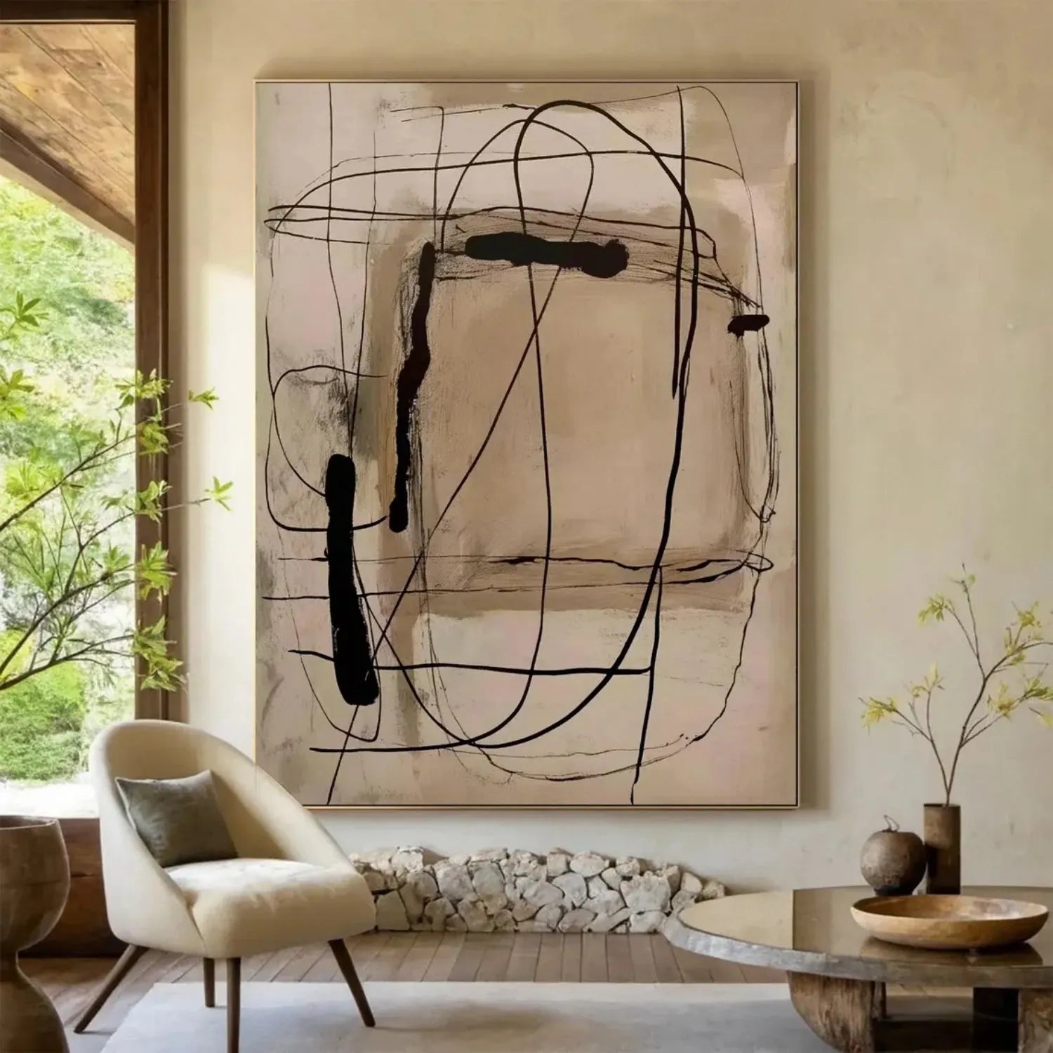 Wabi Sabi Canvas Art #WS019