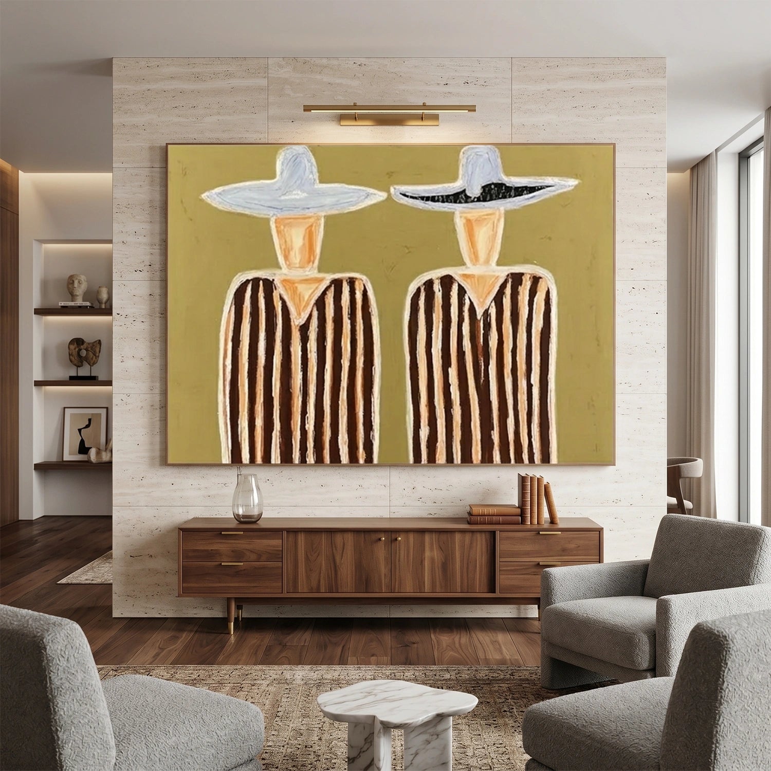 Vintage Americana Art #VT067