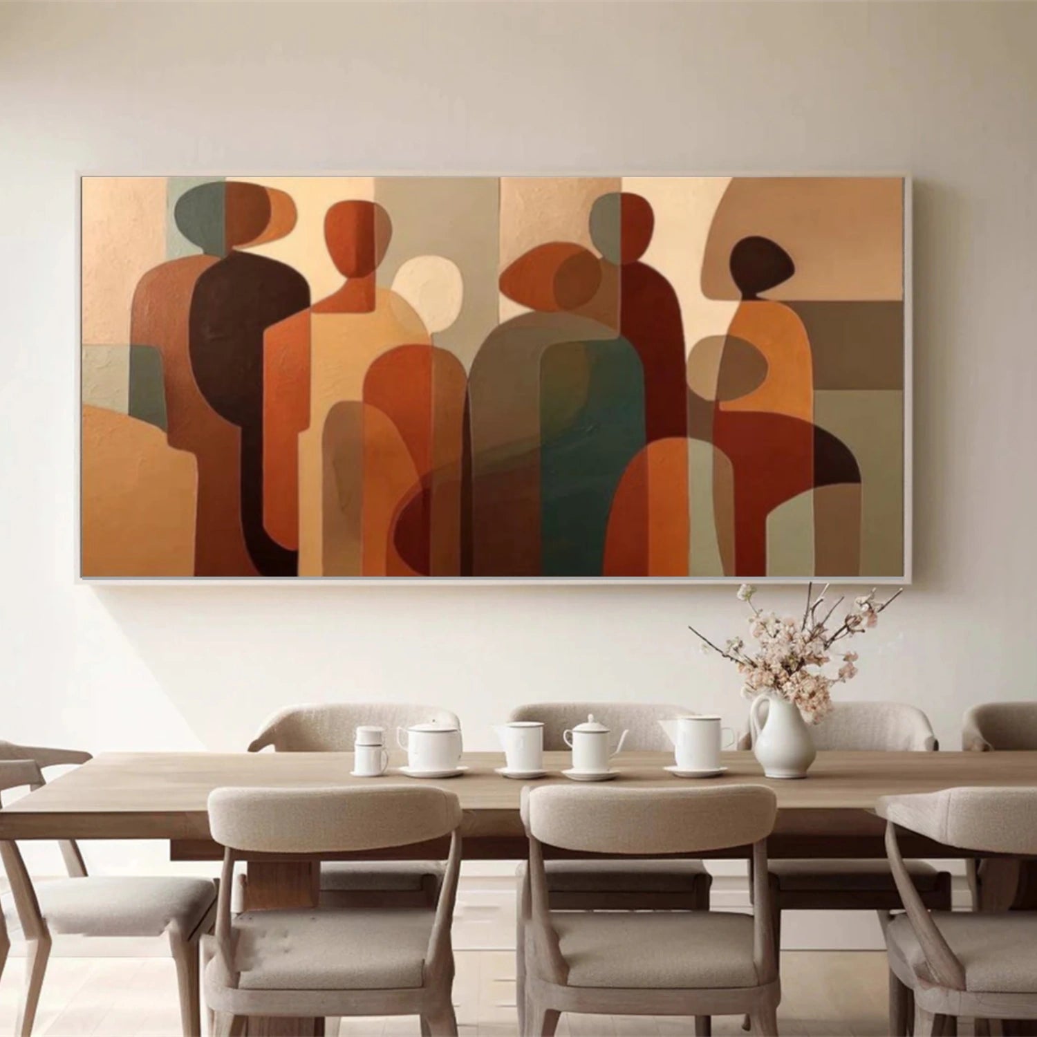 Abstract Textured Wall Art #AT146