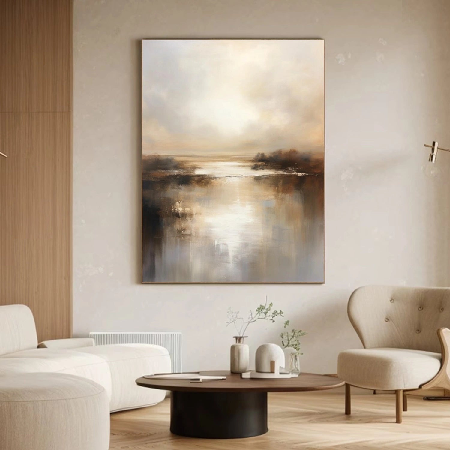 Abstract Canvas Wall Art #AP297