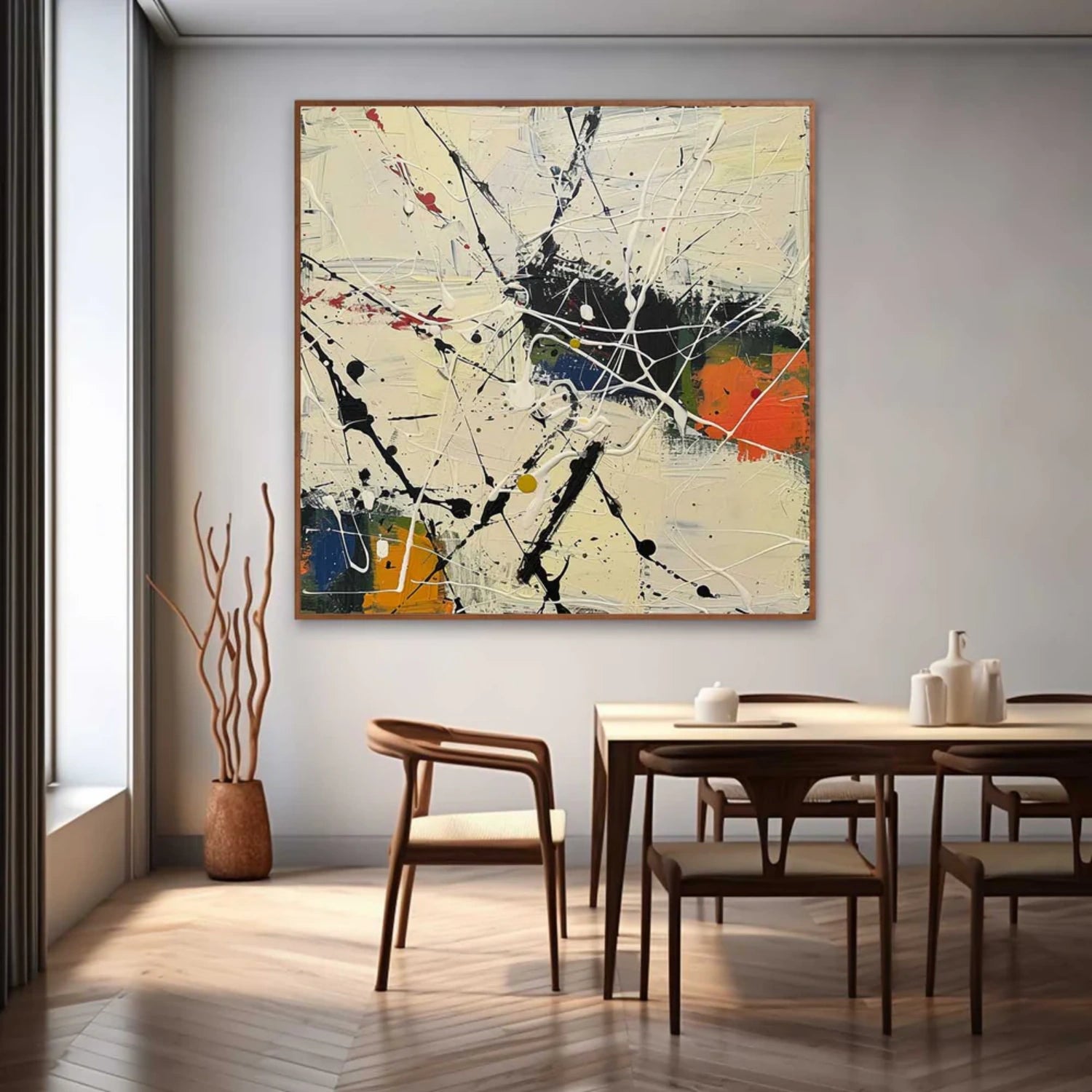 Colorful Pollock Art #PA010