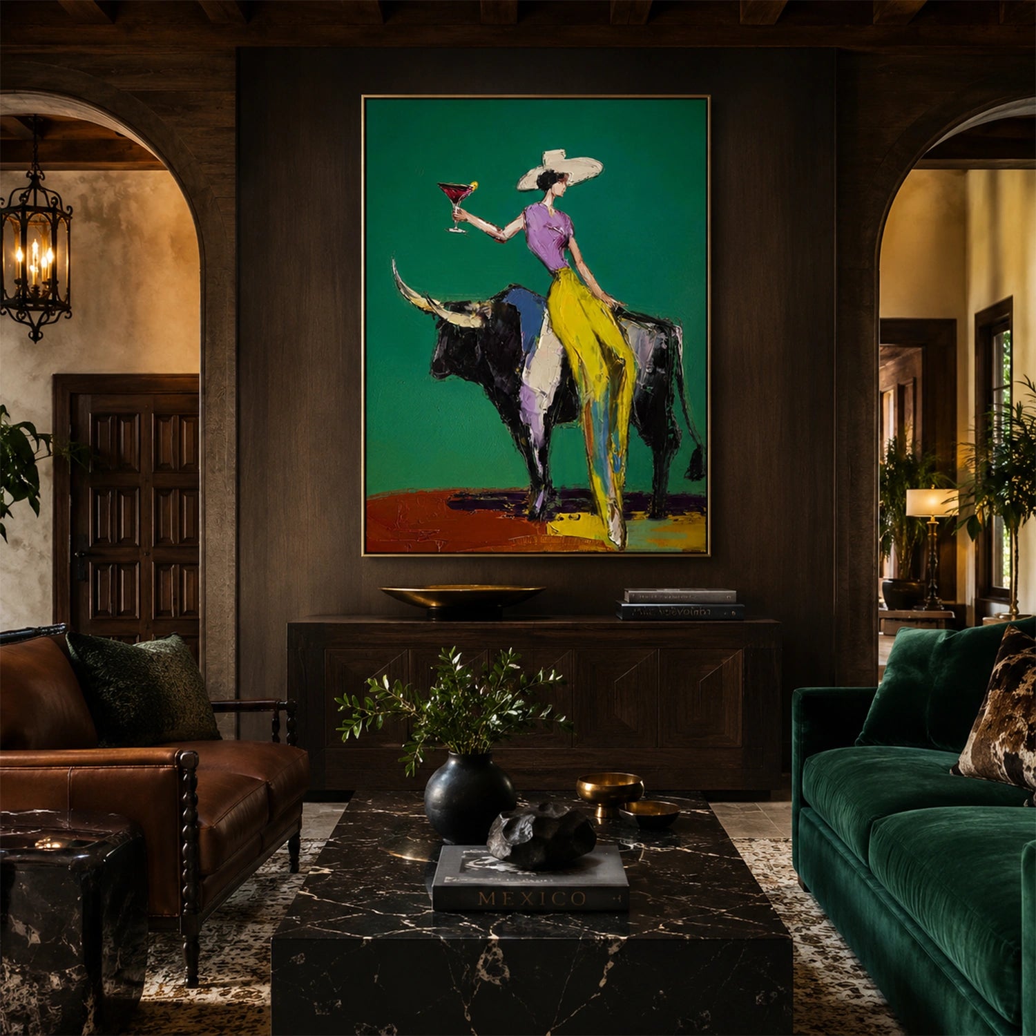 American Western Cowboy Art #VT234