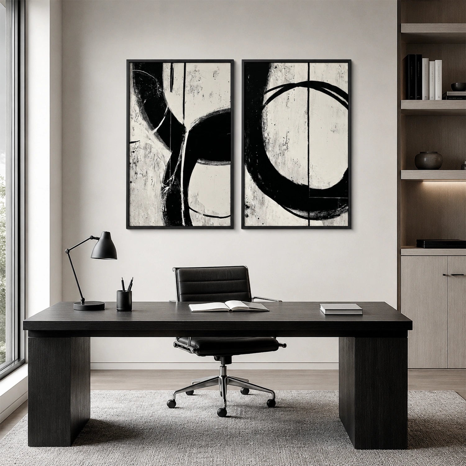 Wabi Sabi Canvas Art Set of 2 #WS150