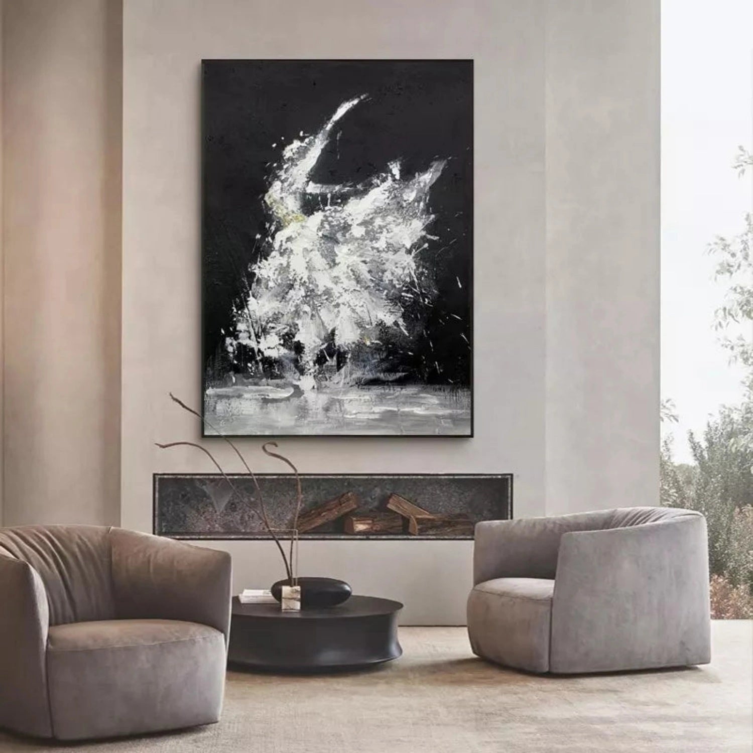 Abstract People Canvas Art #AE006