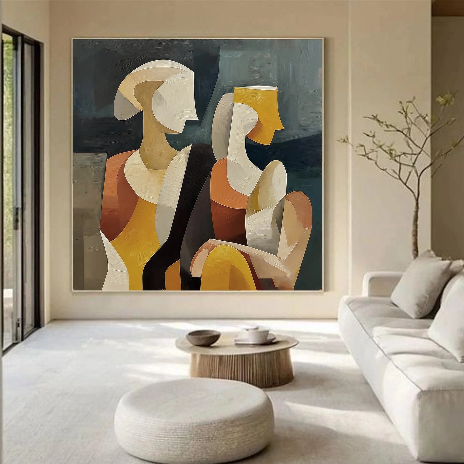 Abstract People Canvas Art #AE065