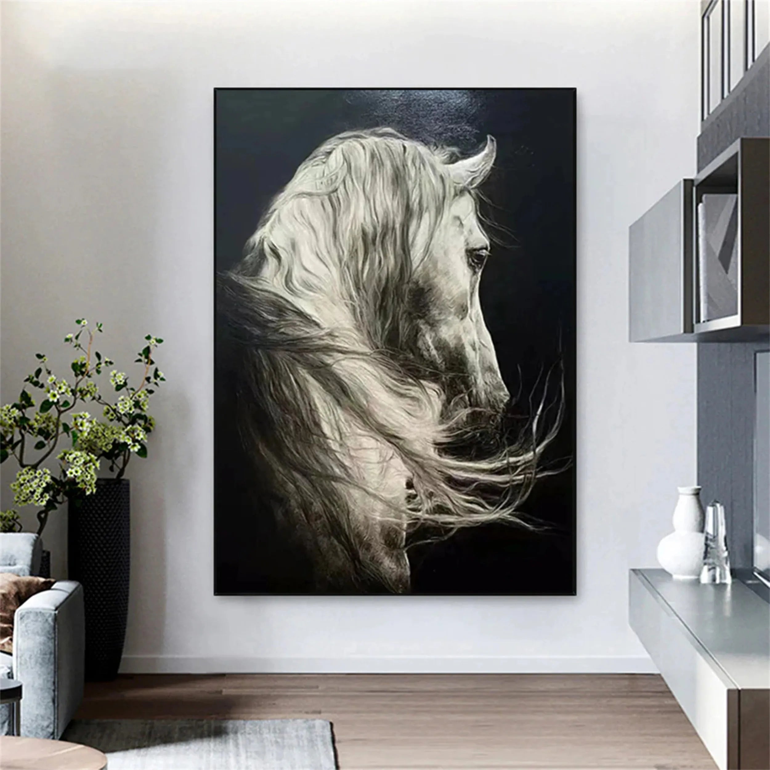 Animal Canvas Art Painting #AC011