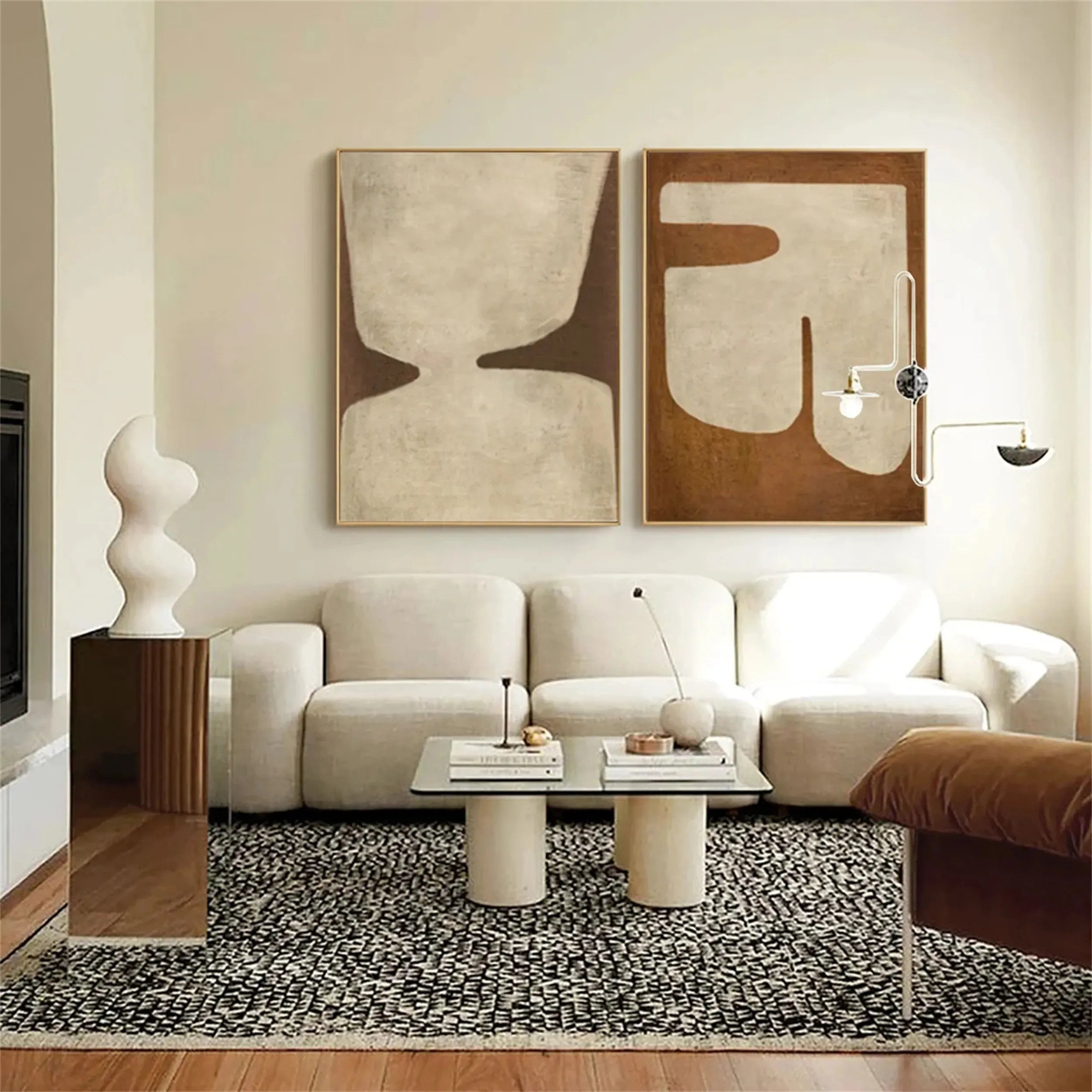 Wabi Sabi Canvas Art Set of 2 #WS016