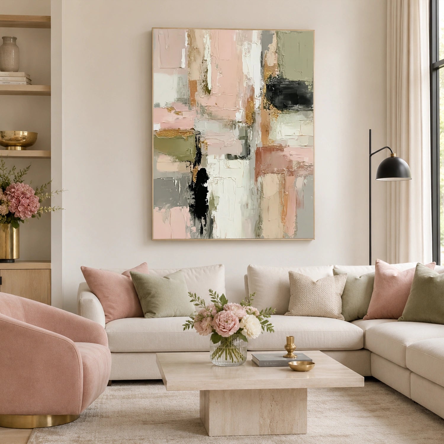 Abstract Textured Wall Art #AT171