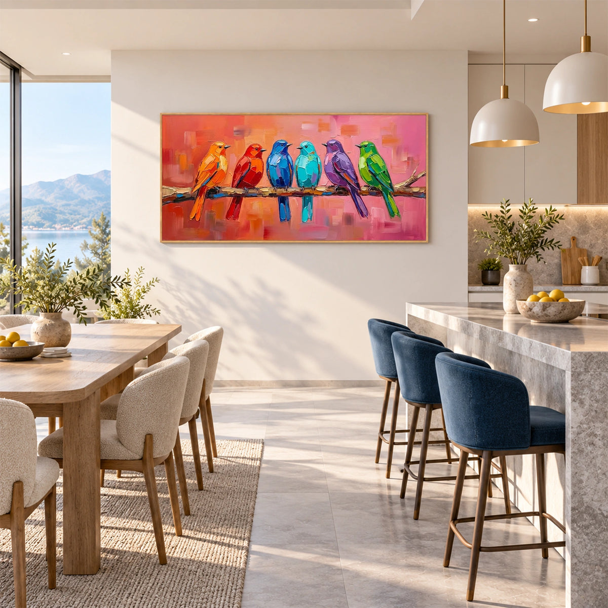 Abstract Animal Textured Wall Art #AC151