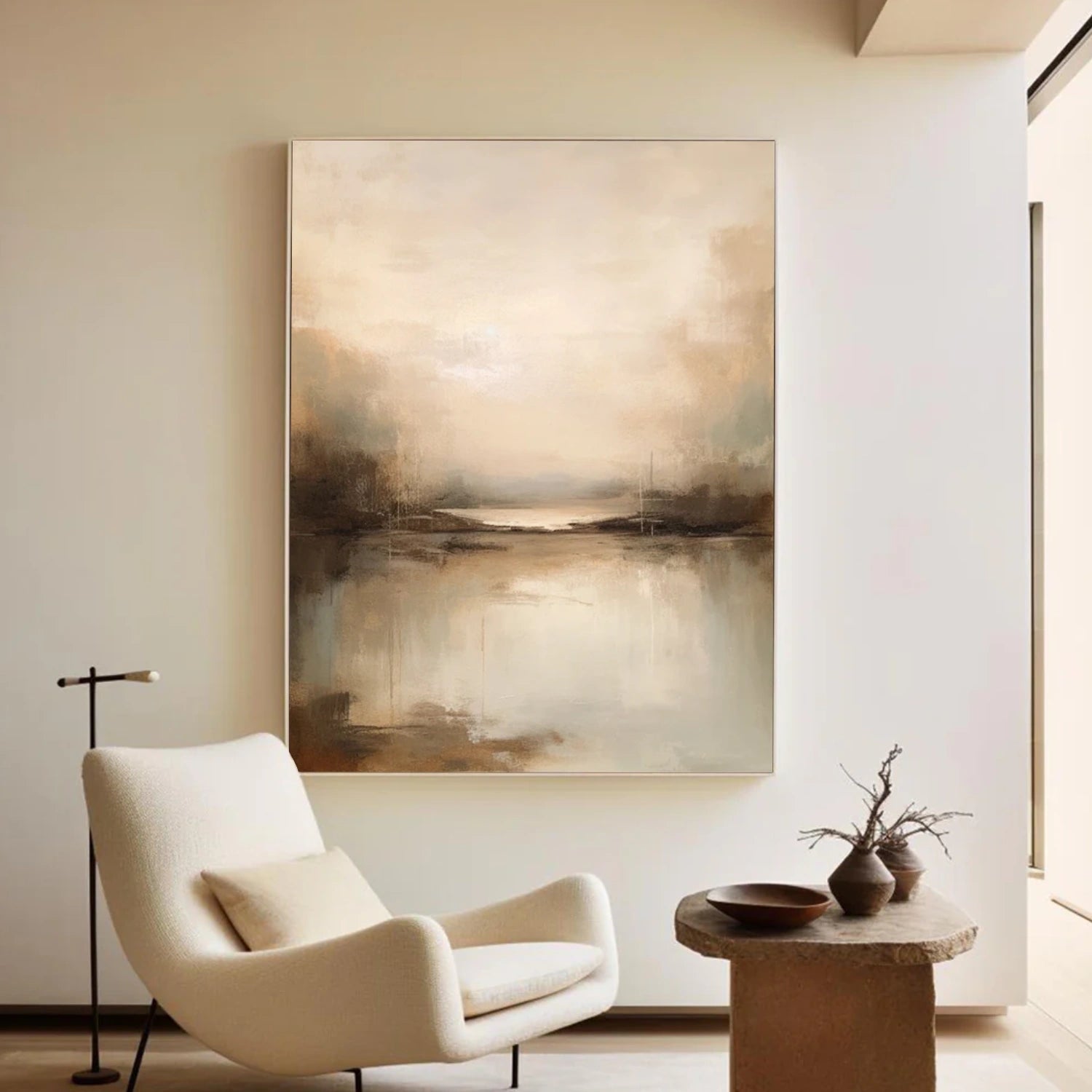Abstract Canvas Wall Art #AP296