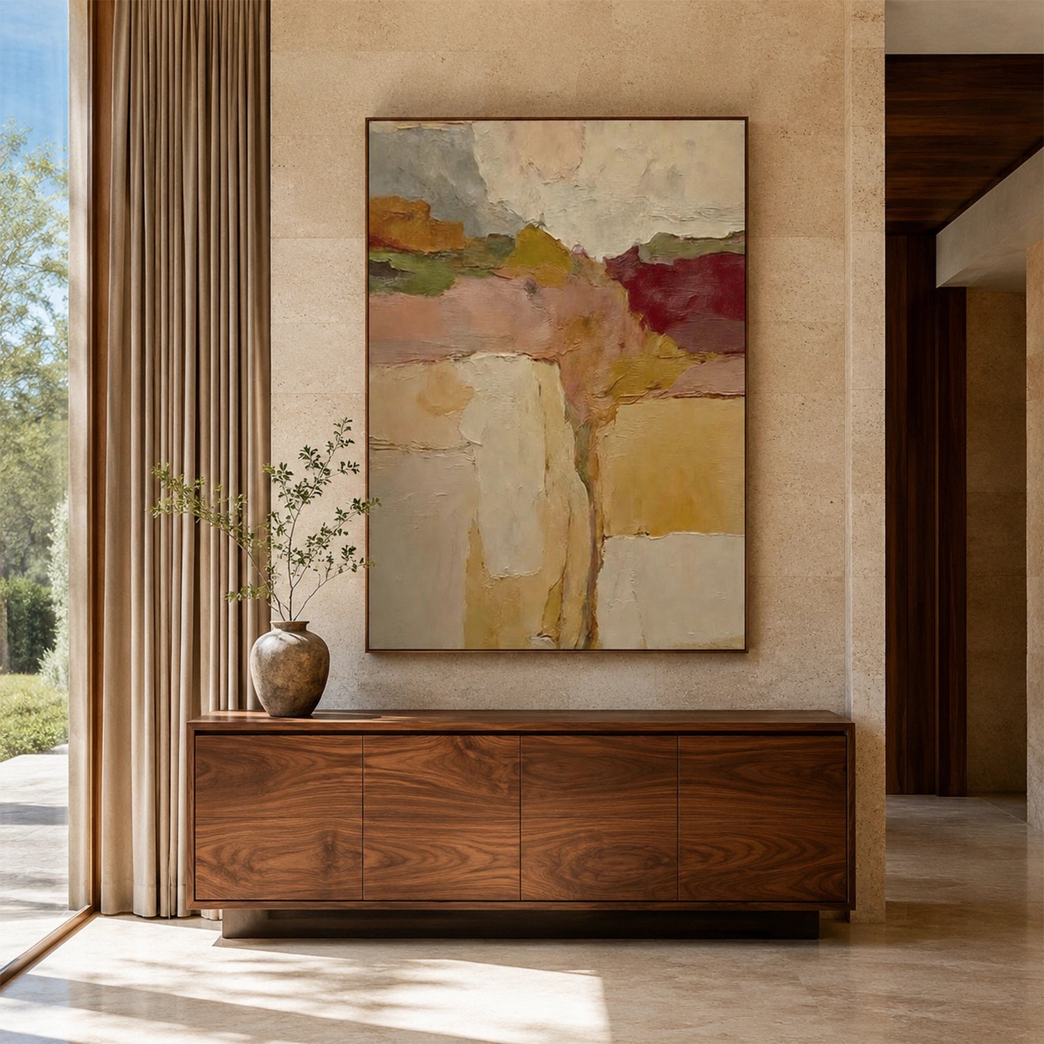 Abstract Textured Wall Art #AT179