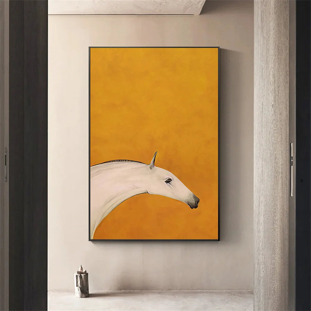 Abstract Animal Canvas Art Painting #AC020