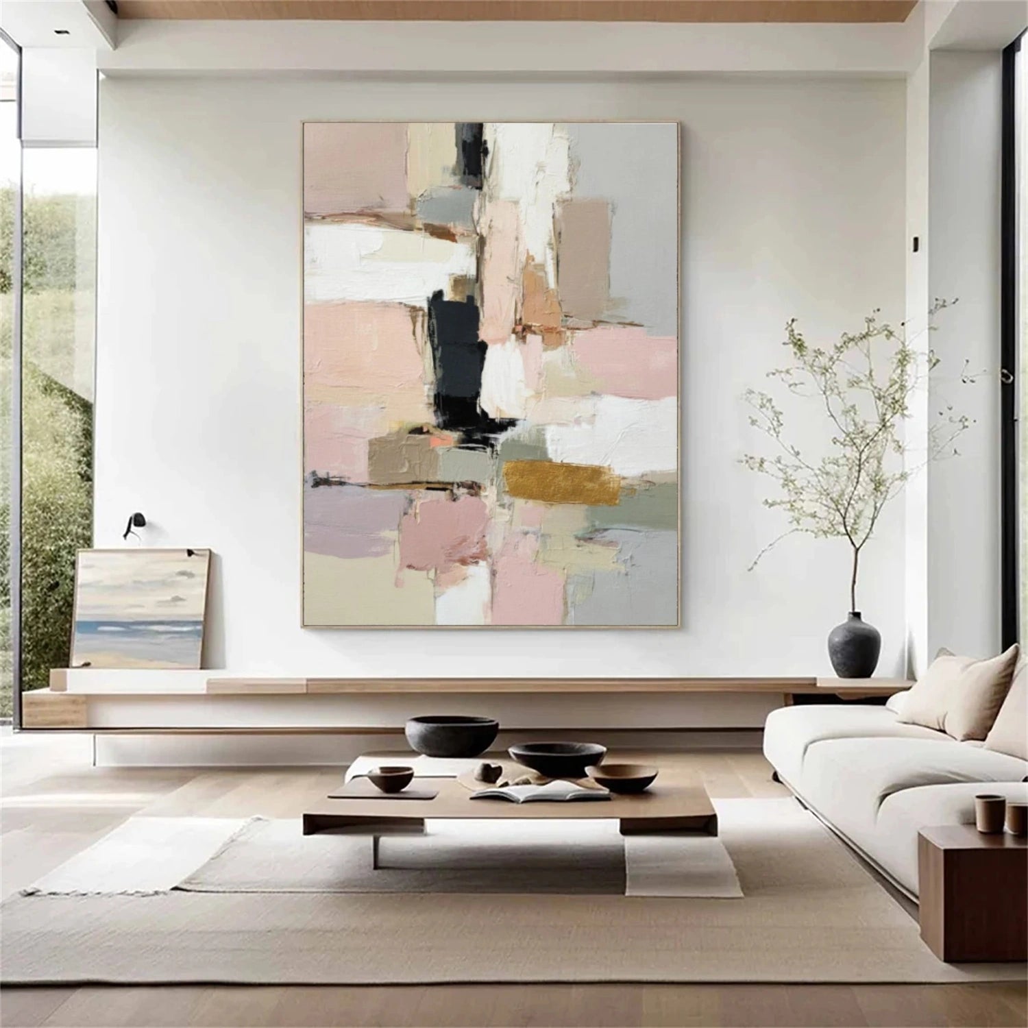 Abstract Textured Wall Art #AT140