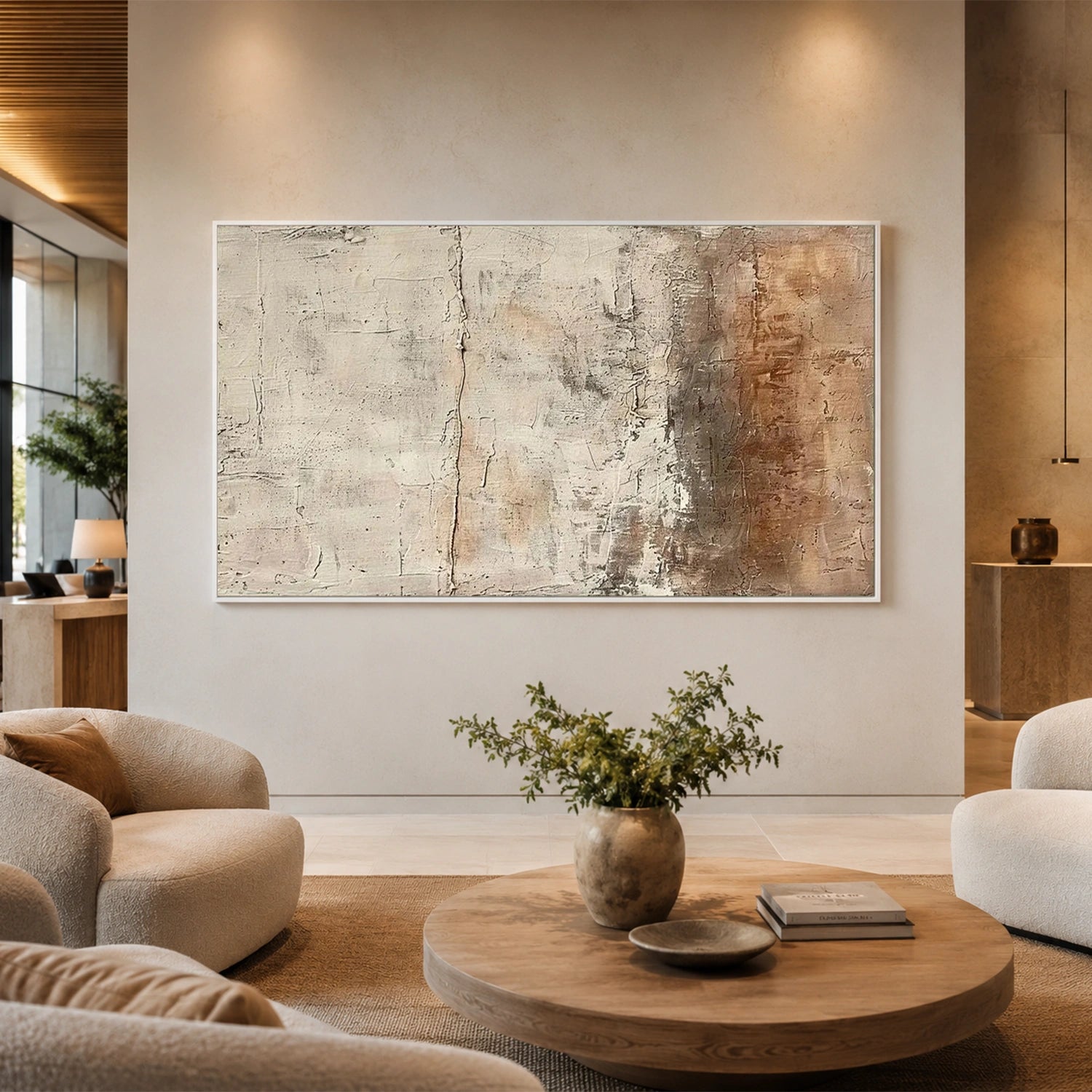 Abstract Textured Wall Art #AT182
