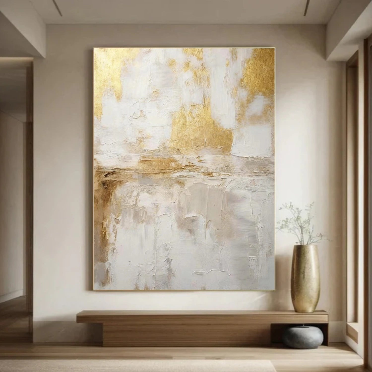 Abstract Canvas Wall Art #AP332