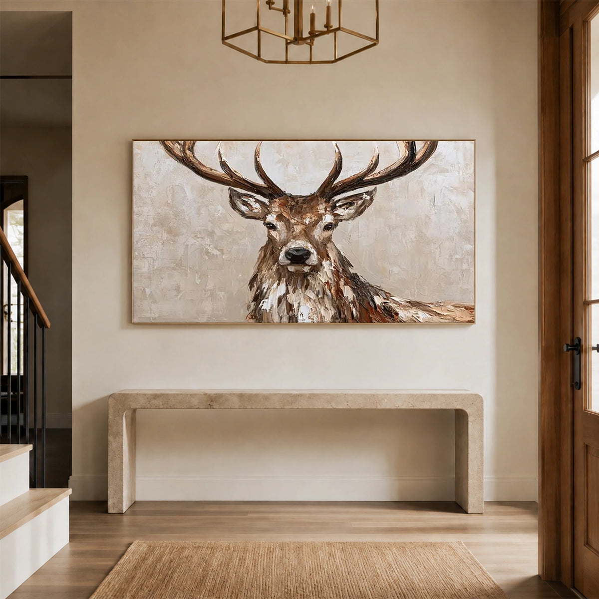 Abstract Animal Textured Wall Art #AC158