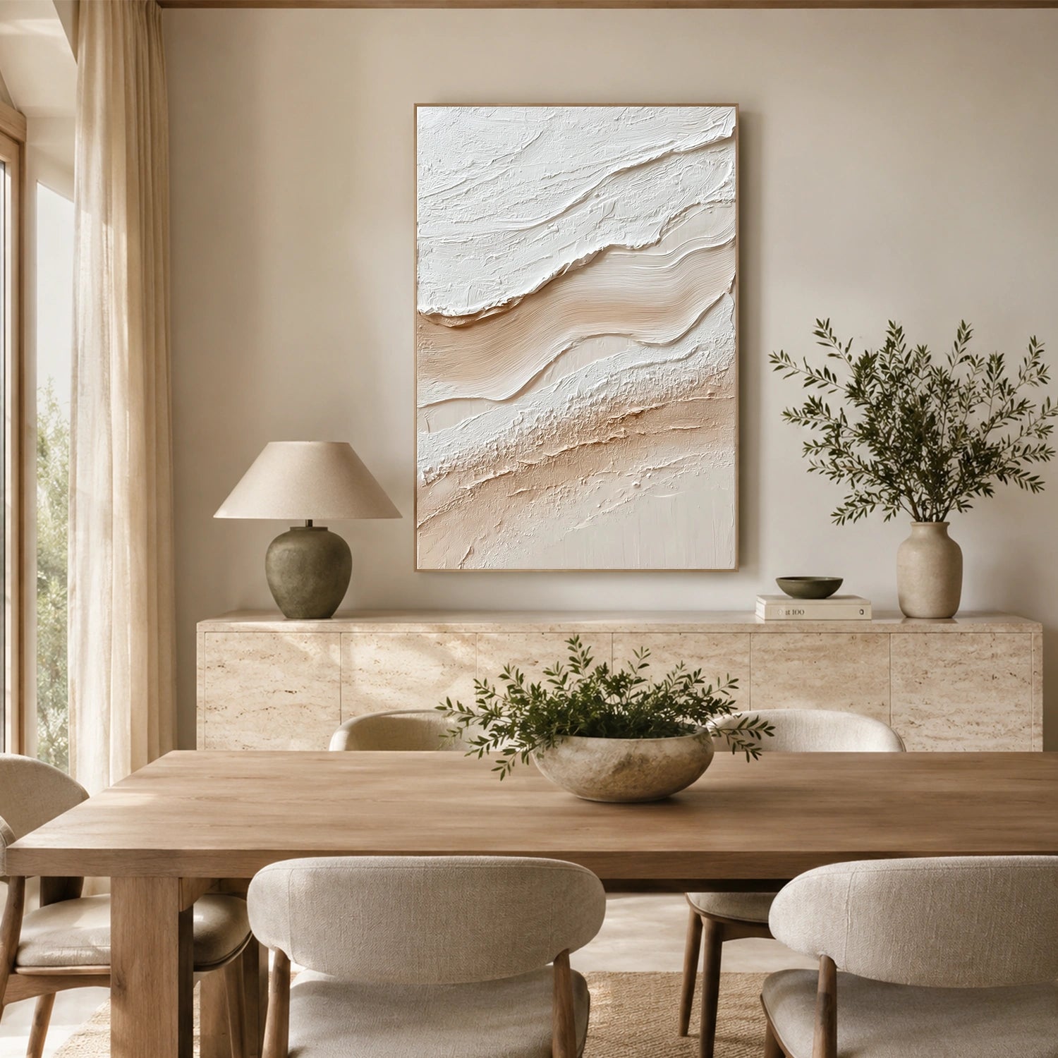 Minimalist Textured Canvas Art #MT213