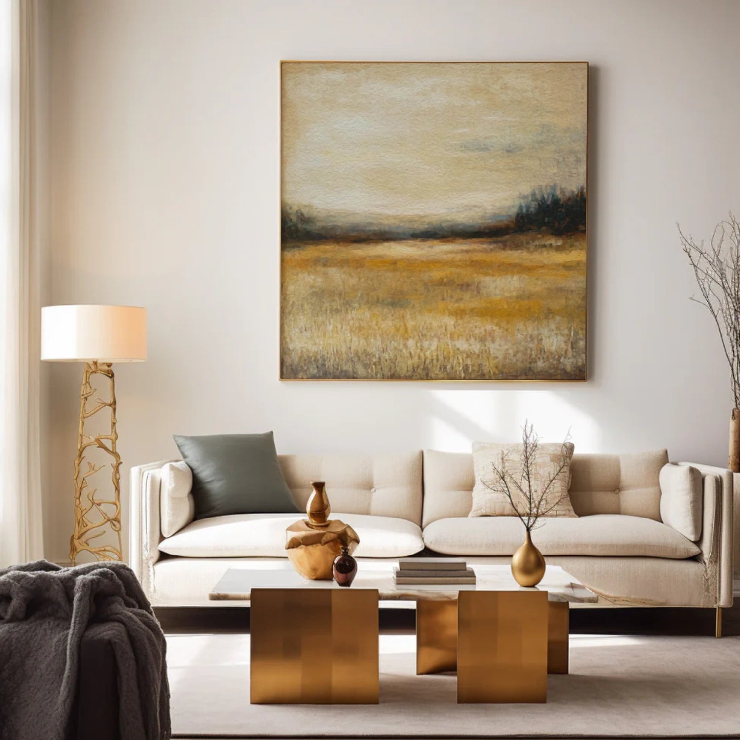 Abstract Canvas Wall Art #AP311